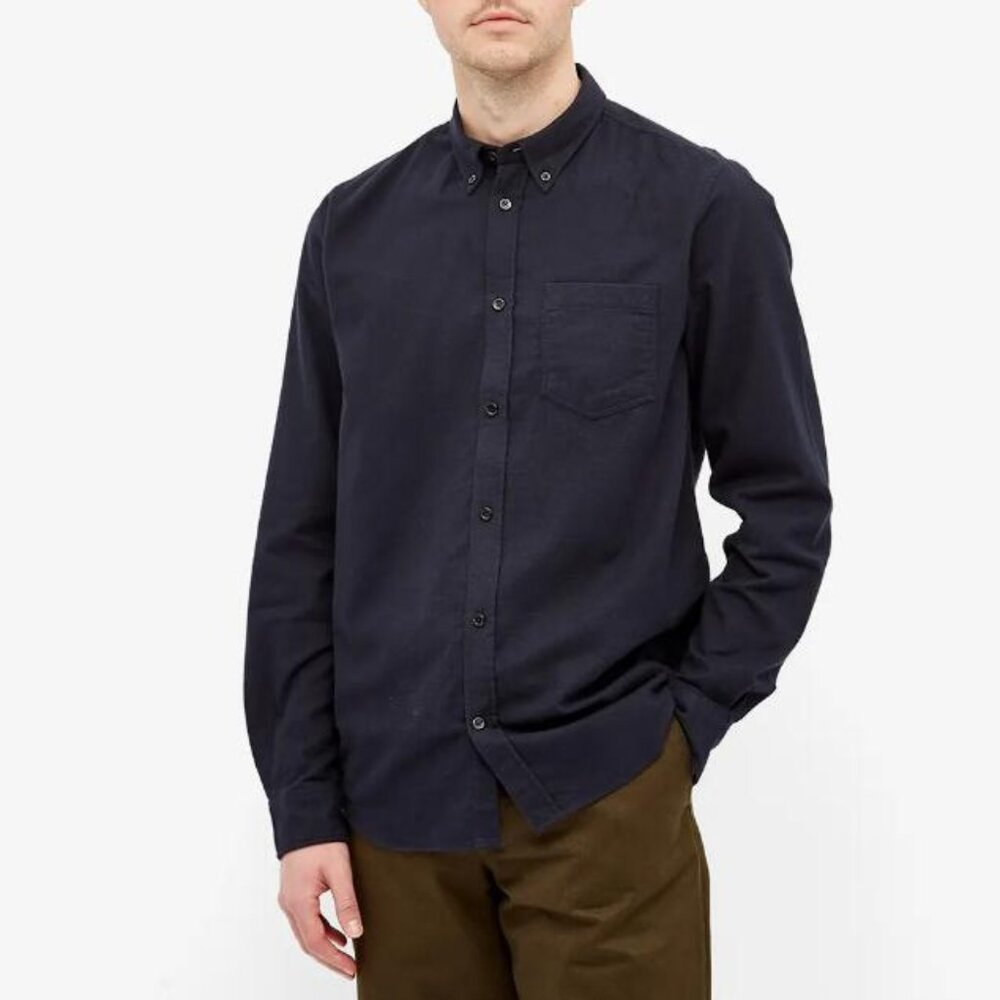 BNWT SS22 NORSE PROJECTS ANTON BRUSHED FLANNEL SHIRT S & M